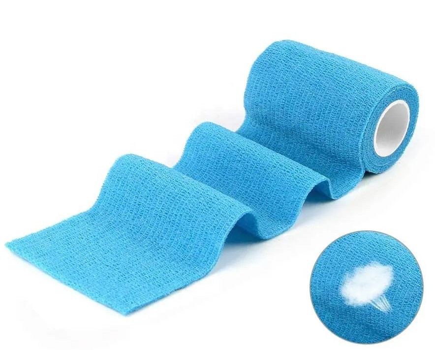 Blue Cohesive Bandage